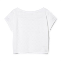 キシリトールコンパクトニットTシャツ(ホワイト-M)