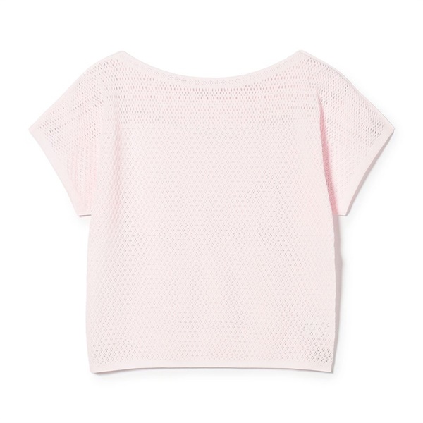 キシリトールコンパクトニットTシャツ(ピンク-M)