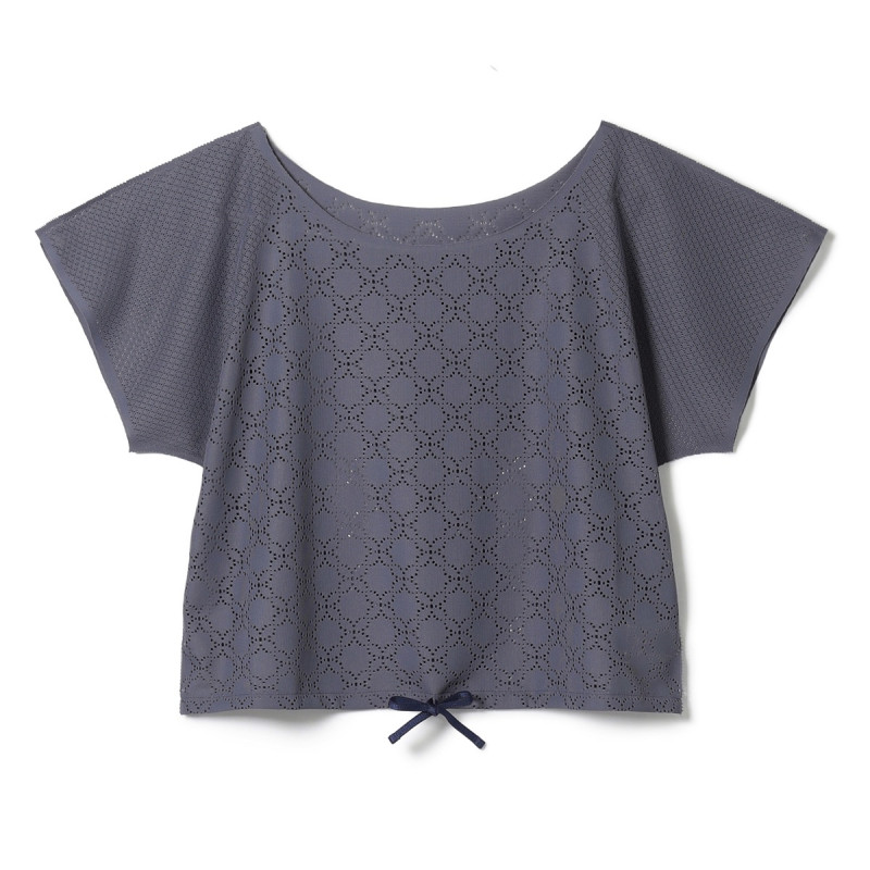 ノーソーイングニット】レーシーショートTシャツ 商品ページ