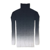 ★グラデーションハイネックトップ(ガンメタル-M)