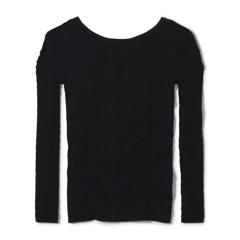 ☆シアー2wayクルーネックニットトップ 商品ページ | チャコット