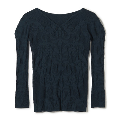 ☆シアー2wayVネックニットトップ 商品ページ | チャコット