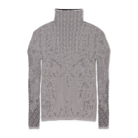 ★リバーシブルハイネックトップ(グレー-M)