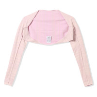 ★リバーシブルアームカバー(サーモンピンク-M)