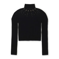 ノーソーイングニット】スタッズハイネックショートトップ 商品ページ