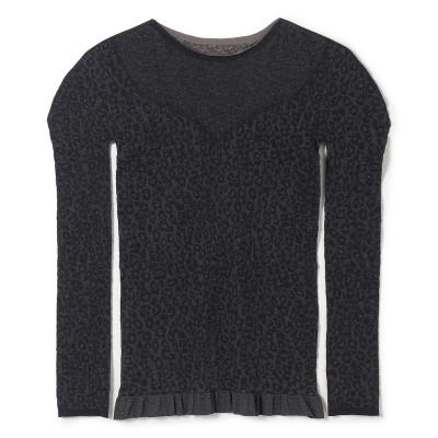 ノーソーイングニット】レオパードニットトップ 商品ページ