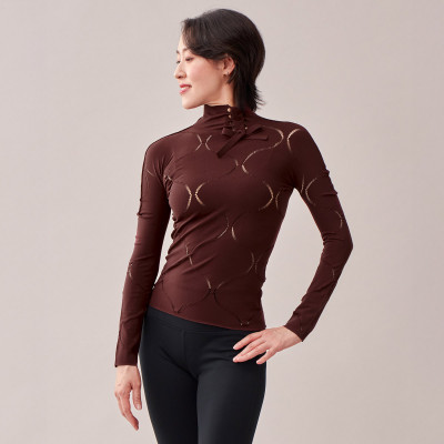 チャコット　スワンハイネックニットトップス ノーソーイングニット】ウェイビーラインハイネックトップ 商品ページ