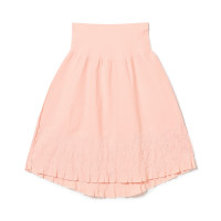 ★ジゼルフラワーニットスカート(サーモンピンク-M)