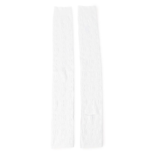 キシリトールニットレッグウォーマー(ホワイト-フリー)