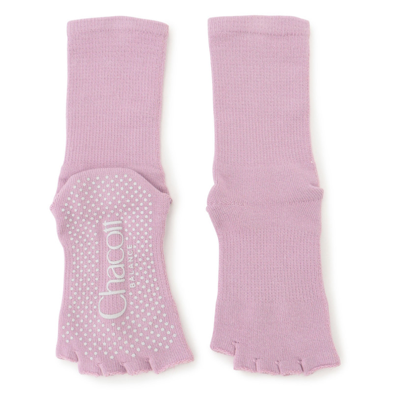 5本指グリップソックス(ライラック-23.0〜25.0)