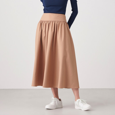 ★バックシャーリングタフタスカート