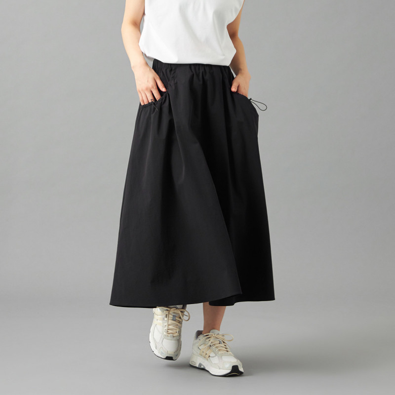 タフタAラインスカート