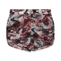 コンパックショートパンツ(アンティックローズプリント-M)