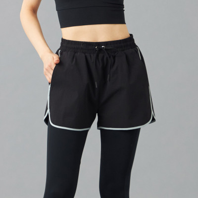 ★ラインアクセントタフタショートパンツ