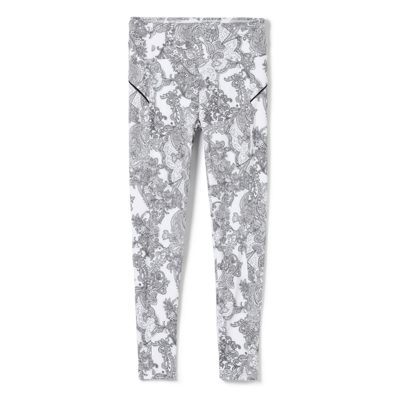レースプリントレギンス(ホワイトプリント-S)