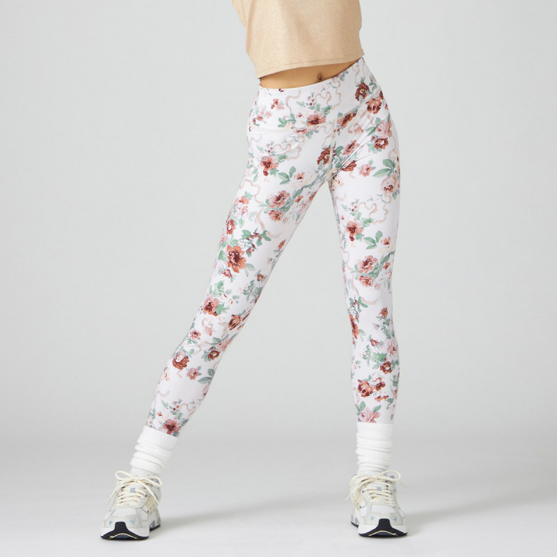★ホリデーフラワープリントレギンス