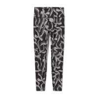 リボンプリントレギンス(ブラックプリント-S)