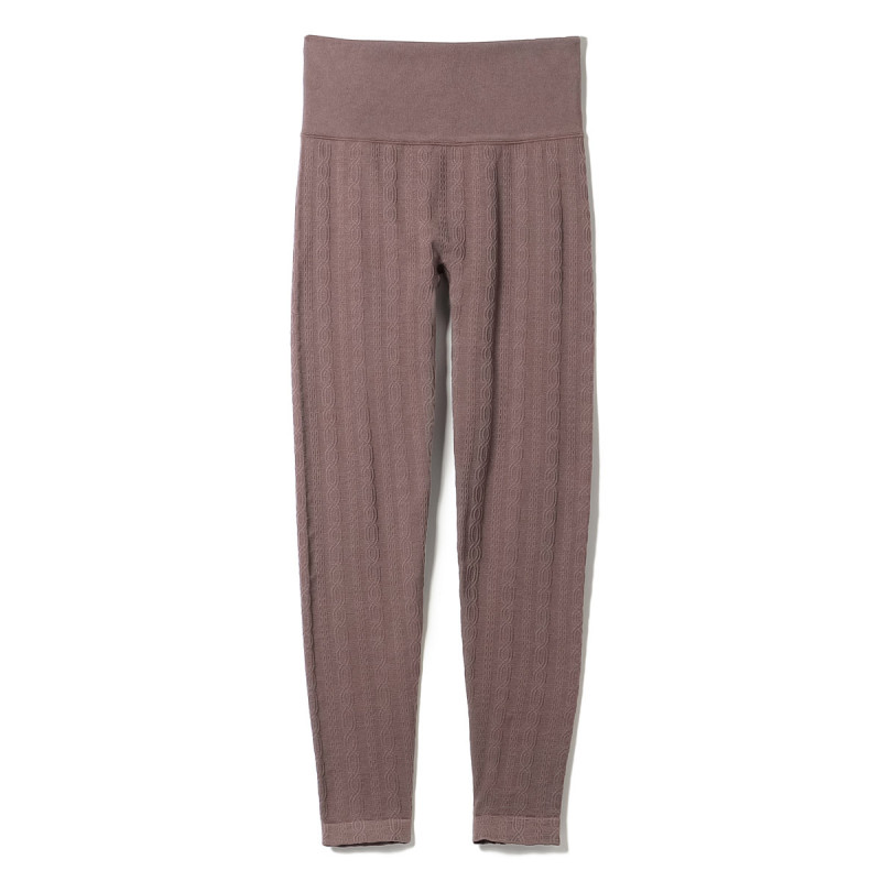 ケーブルニットレギンス(ココアブラウン-S)