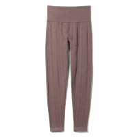 ケーブルニットレギンス(ココアブラウン-S)