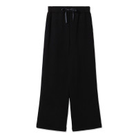 裏起毛ストレートパンツ(ブラック-M)