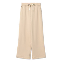 裏起毛ストレートパンツ(ベージュ-M)