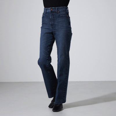 ★バレエデニム　スマートフレアロング