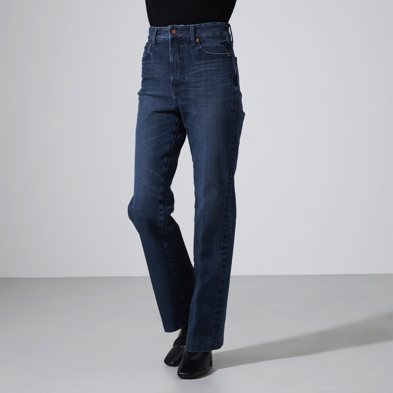 ★バレエデニム　スマートフレアロング