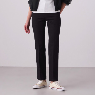 ★バレエデニム　スマートフレアロング