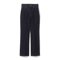 ★バレエデニム　スマートフレアロング(インディゴブルー-0(S))