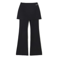 スカート付きスパッツ(ブラック-S)