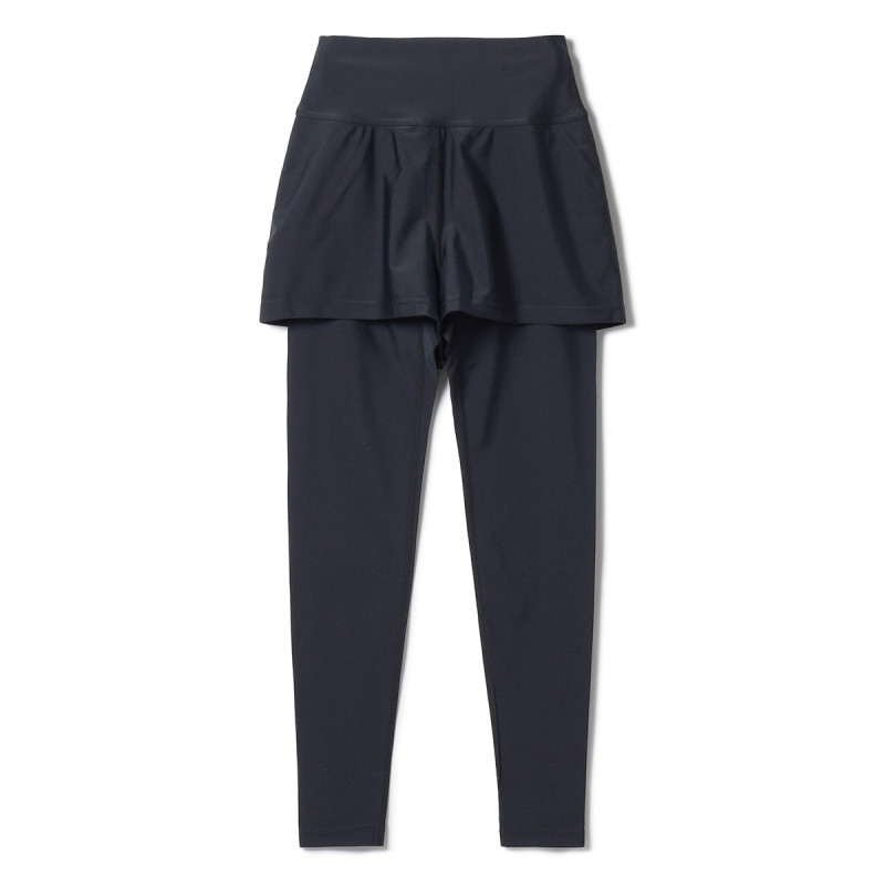 水陸両用レイヤードレギンス(ブラック-S)