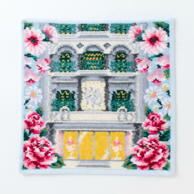 【Chacott×FEILER（フェイラー）】チャコットシブヤホンテンハンカチ(ベビーブルー--)