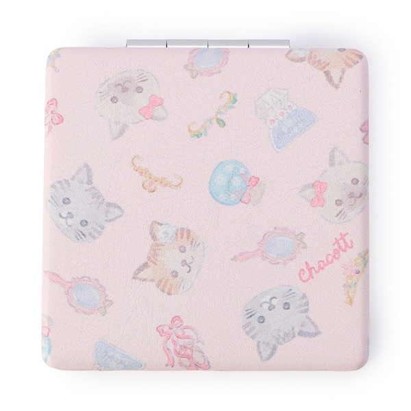 Catコンパクトミラー(ロイヤルピンク-ー)