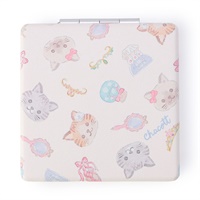 Catコンパクトミラー(オフホワイト-ー)