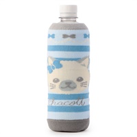 Catペットボトルホルダー(ベビーブルー-ー)