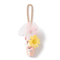 5/1 11時発売！フラワーポワントキーホルダー(ロイヤルピンク--)