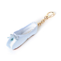 ミニポワントキーホルダー(ベビーブルー--)