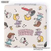 PEANUTSコンパクトミラー(オフホワイト--)