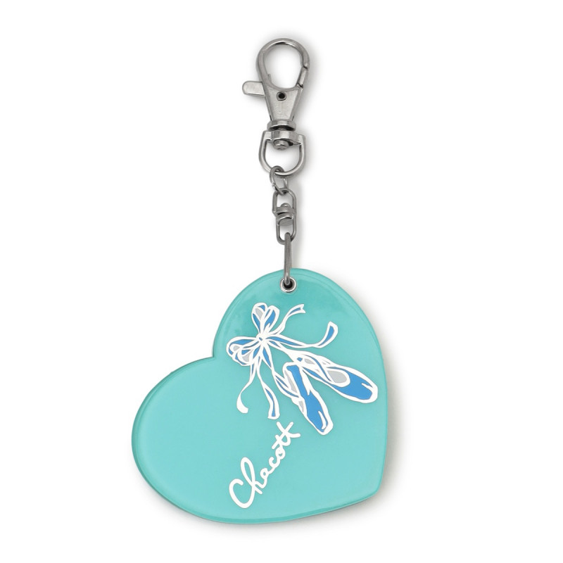 ミラーキーホルダー(ベビーブルー--)