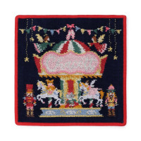 NUTCRACKER ハンカチ(ラズベリー--)