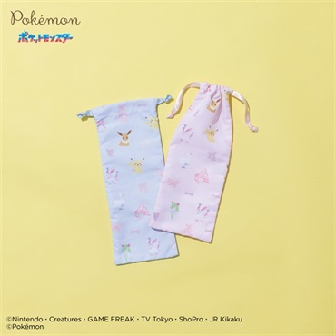 ポケモン半メッシュ巾着S