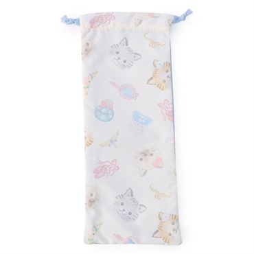 Cat半メッシュ巾着S