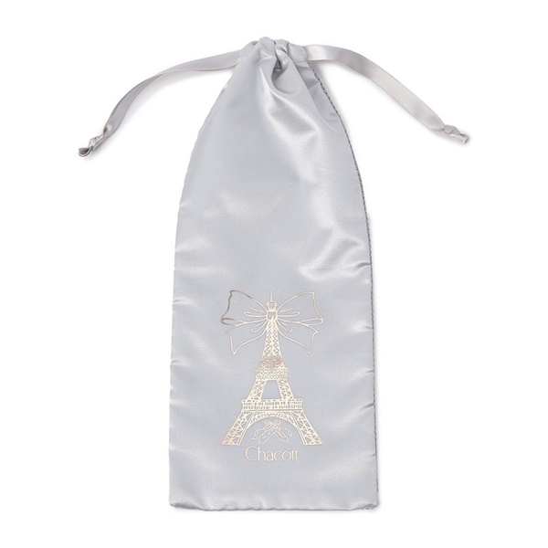 エッフェル半メッシュ巾着S(パールグレー-ー)