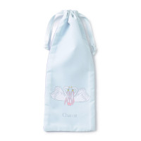 オデット半メッシュ巾着S(ベビーブルー--)