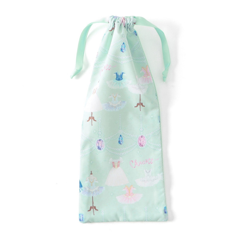 ジュエルチュチュ半メッシュ巾着S(アイスグリーン--)