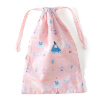 ジュエルチュチュ半メッシュ巾着M(ロイヤルピンク--)