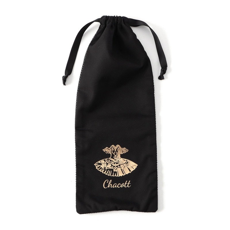 チュチュ半メッシュ巾着S(ブラック--)