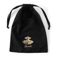 チュチュ半メッシュ巾着M(ブラック--)