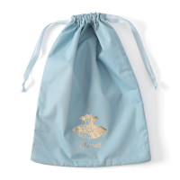 チュチュ半メッシュ巾着M(ベビーブルー--)