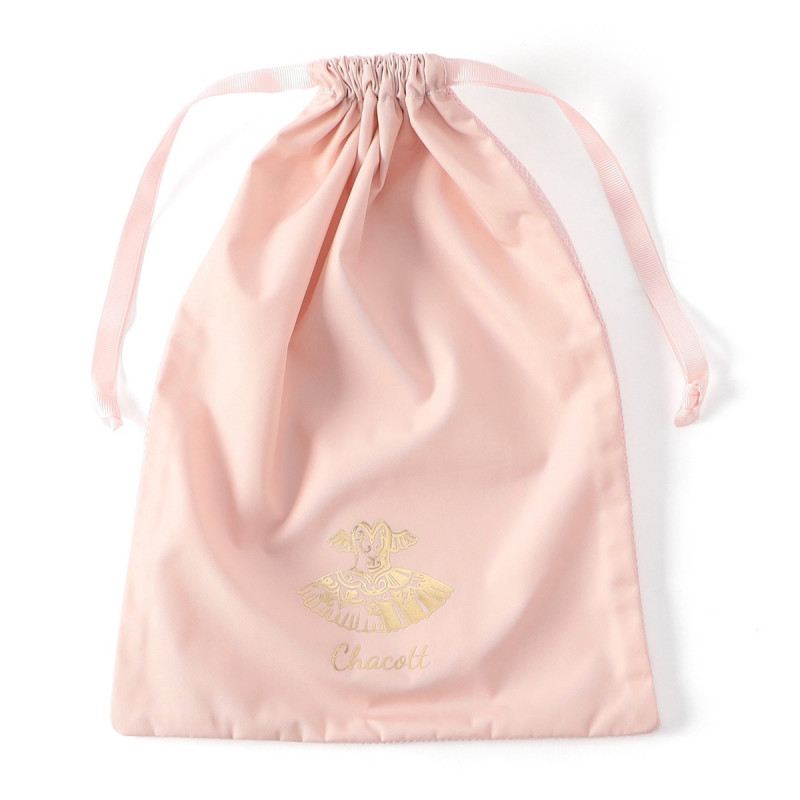 チュチュ半メッシュ巾着M(ロイヤルピンク--)